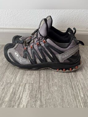 Salomon XA 3D Ultra 2 Trail Running Shoes Men’s Size 10 Gray Black Orange
